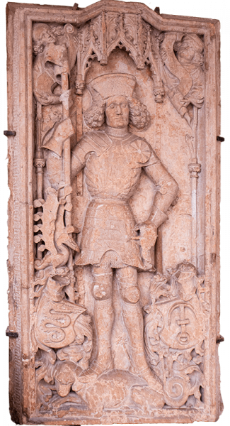 Nagrobnik Friderika IX. Ptujskega okrog 1438